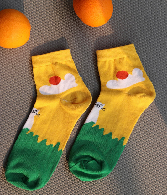 Everyday Cat Adventure Sock Trio (3-Pack)