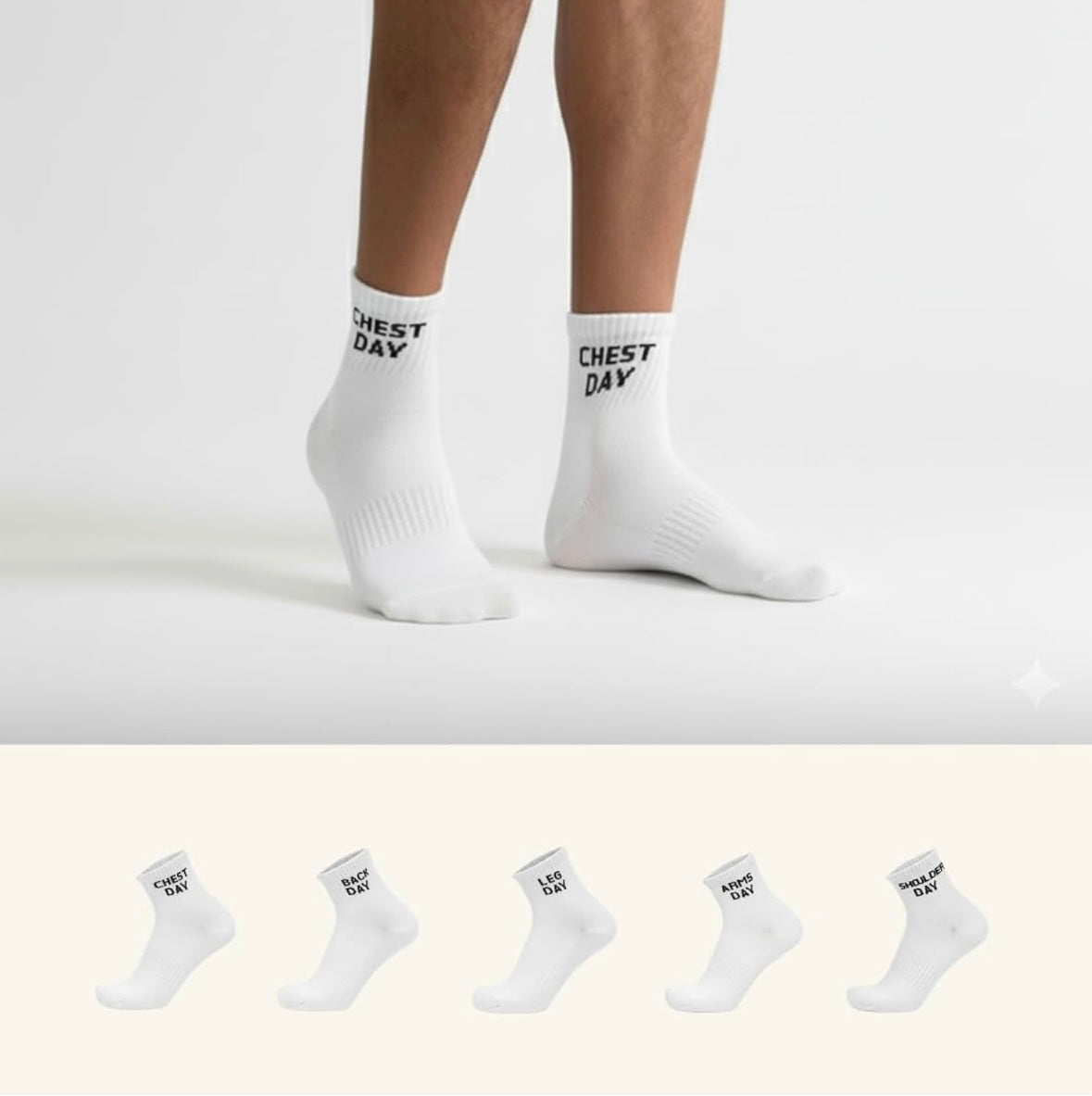 The "Gym Day" Training Pack (5-Pair Combo)