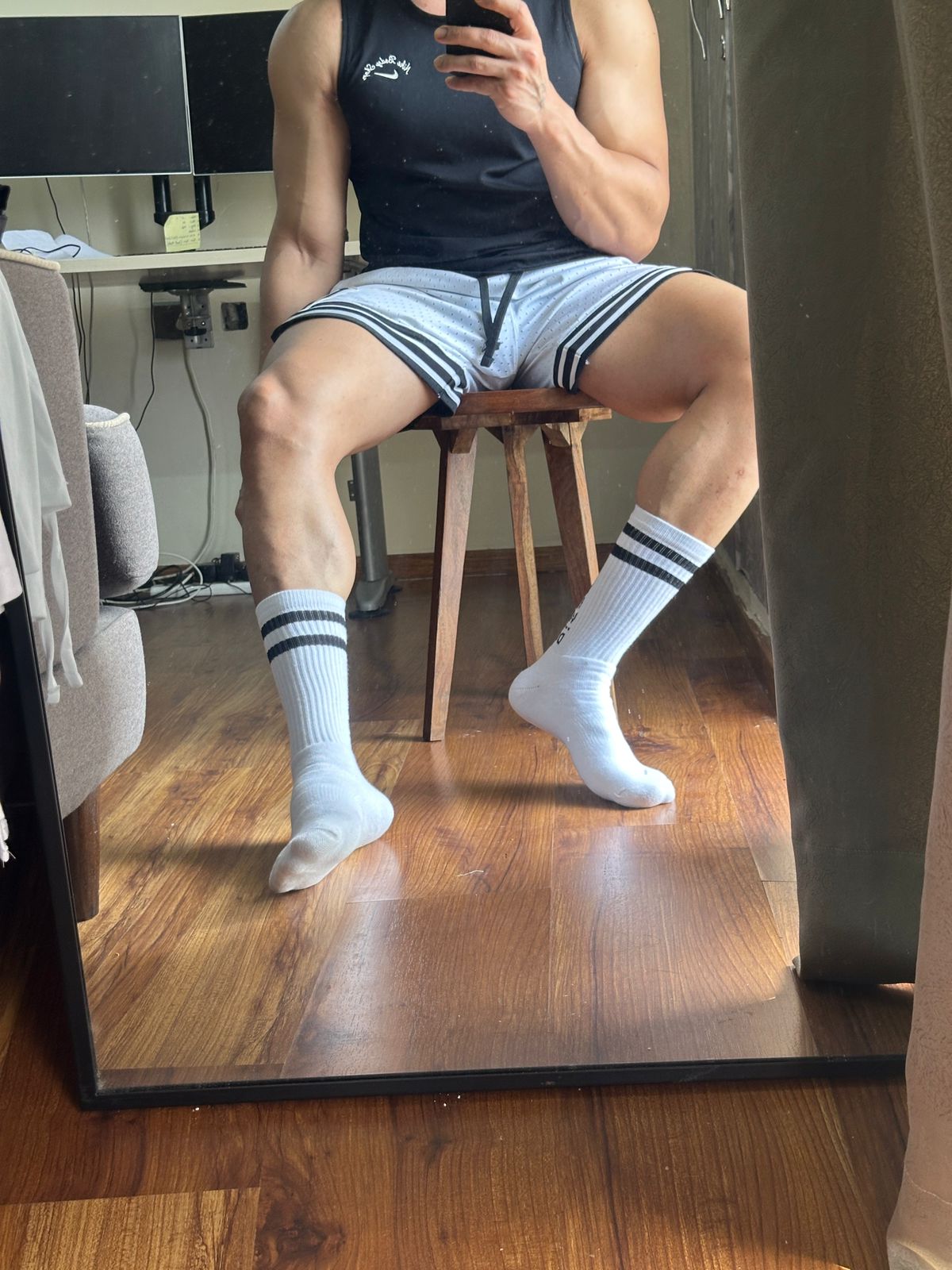 Not Easy Mid-Calf Socks